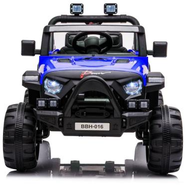 Imagem de Carro Elétrico 12v Infantil Motorizado Mini Jipe Thor Baby Style Azul