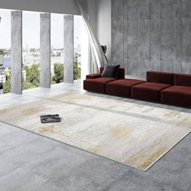 Imagem de Decoração abstrata para casa, carpete leve, luxuoso, sala de estar, tapete moderno, cabeceira, tapete antiderrapante, escritório, sofá, área, b, 300x400cm 118x157 pol.