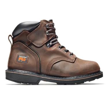 Imagem de Timberland Pit Boss Tênis masculino de 15 cm, bico macio, 36, marrom, 46