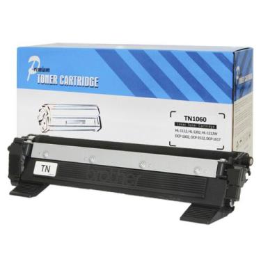 Imagem de Toner Compatível Tn1060 Para DCP1602 DCP1512 DCP1617NW DCP1610 Preto -