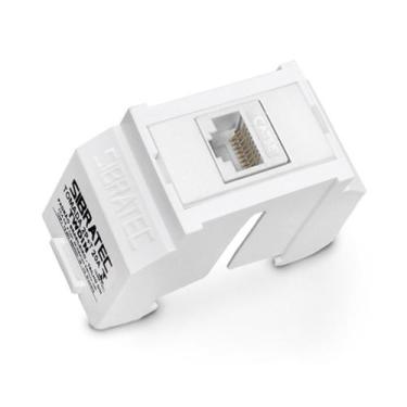 Imagem de Kit Tomada Padrão Brasileiro TWDIN - Conector RJ45  (Ethernet) Categor