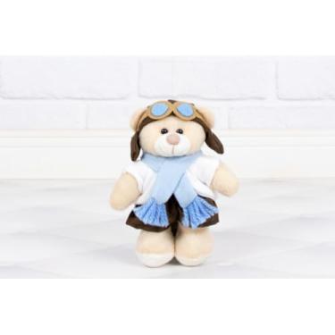 Imagem de PELUCIA URSO FAMILY 12 CM - PARA MOBILE E DECORAÇÃO (clássico azul claro - Pelúcia Doce de Leite)
