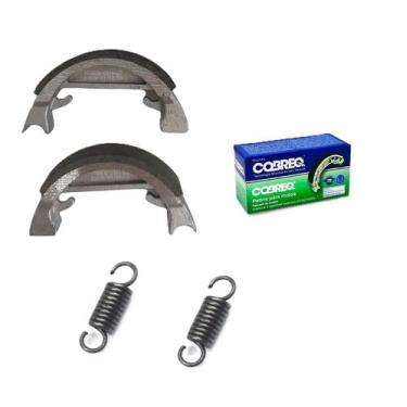 Imagem de Patim Lona De Freio Mobilete / Serve Dianteiro E Traseiro - COBREQ