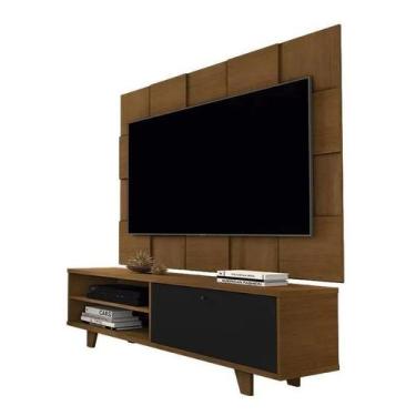 Imagem de Painel jb 5095 com bancada jb 5959 - caramelo/preto - jb bechara - Vil