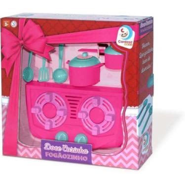 Imagem de Brinquedo Infantil Doce Cozinha Fogãozinho - Cardoso Toys