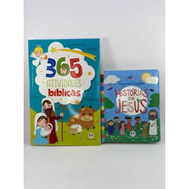 Imagem de Bíblia Do Bebê Historias Bíblicas de Jesus E 365 Atividades