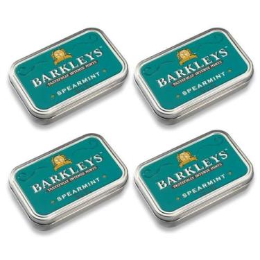 Imagem de Kit 4 Balas Barkleys Hortelã Spearmint 50 Gramas