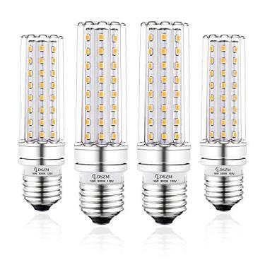 Imagem de Lâmpadas LED E26, lâmpada de candelabro LED 16W equivalente a 120 watts, 1400 lm, E26 lâmpadas decorativas de LED não reguláveis base média, lâmpada LED LED 3000K, pacote com 4