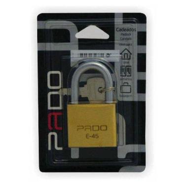 Imagem de Cadeado Haste Curta 45 mm SM Latão  SM-LT45  - Pado