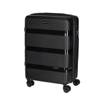 Imagem de Mala De Viagem Média 23kg 4 Rodas Travelux Lucerne M, Preto