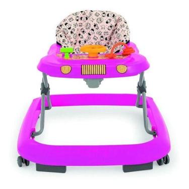 Imagem de Andador Safari Infantil Acima De 6 Meses - Styll Baby, Rosa