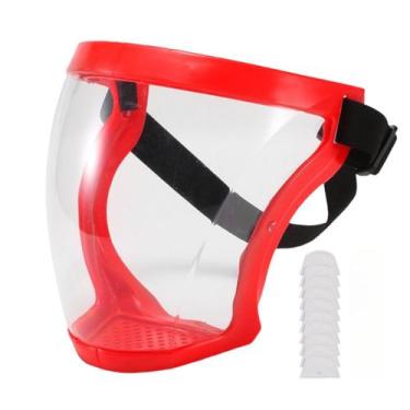 Imagem de Mascara Para Proteçao Facial Visor Transparente com Filtro - DM.ECOM, 