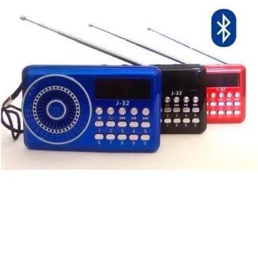Imagem de Radio Portátil Bluetooth Fim USB Sd Recarregável - Altomex