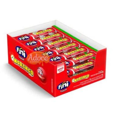 Imagem de Chicle fini display 18pcx14g(4un), MORANGO ÁCIDO