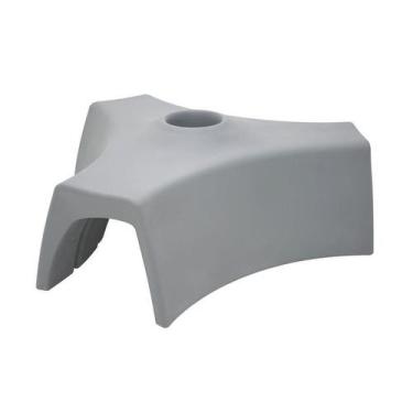 Imagem de Banco Elo Central em Polietileno Concreto 3 Lugares 146 cm Tramontina