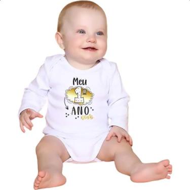 Imagem de Body intantil Meu primeiro ano novo - Alearts, P