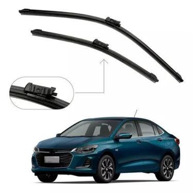 Imagem de Par Paleta Limpador Parabrisa Chevrolet Onix 2020 21 À 2024 - RODO/APX
