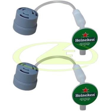 Imagem de kit com 2 unidades do tubo original da Chopeira Beertender Krups B100 