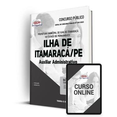 Imagem de Apostila Prefeitura de Ilha de Itamaracá - PE - Auxiliar Administrativ