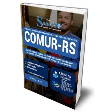 Imagem de Apostila COMUR-RS - Ensino Médio: Fiscal de Estacionamento Rotativo e 