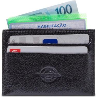 Imagem de Porta Cartão de Couro Artlux C804, Preto