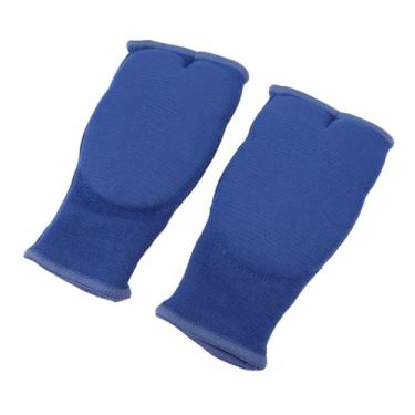 Imagem de Luvas de Boxe, Envoltórios de Mão Gel de Náilon Anti Deslizamento Metade do Dedo Boxe Luvas Internas para Homens Mulheres Kickboxing Luta Treino (M)