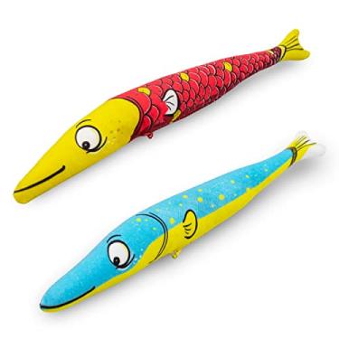 Imagem de TWINCRITTERS Silvervine Sardine 2-Pack Brinquedos Substitutos De Catnip Silvervine Orgânicos Para Gatos E Gatinhos | Silvervine 100% Natural Colhido Na Natureza | 2 Brinquedos De Pelúcia De Sardinha