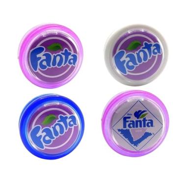 Imagem de YoyoBrasil Kit Com 4 Ioiô Profissional Fanta Uva Super Retrô Diversão Garantida (4)