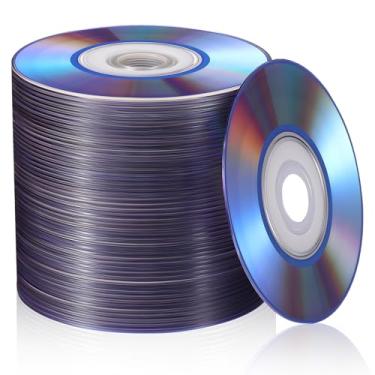 Imagem de Copkim 50 Peças Disco Dvd-R Em Branco de 3 Polegadas Disco de Mídia Gravável de 1,4 Gb 1-4 X Mini Dvd-R Imprimível Discos Em Branco Disco de Mídia para Câmera de Vídeo Vcr