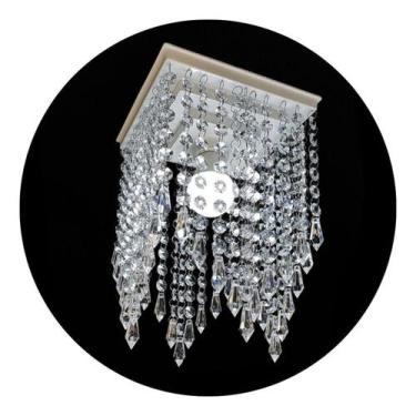 Imagem de Lustre de Cristal Acrílico - Design Moderno - Não Enferruja - Lustres 