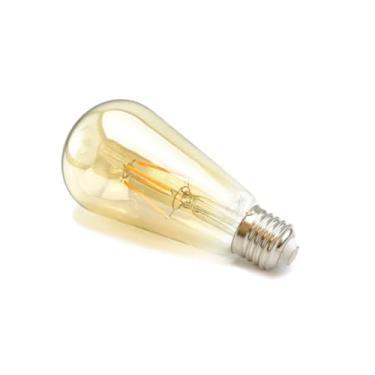 Imagem de Lâmpada Bulbo Decorativa Filamento Carbono 4w 2400k Gold