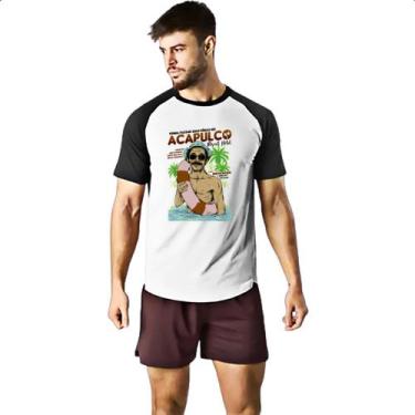 Imagem de Camiseta Raglan Ferias em Acapulco - Alearts, GG