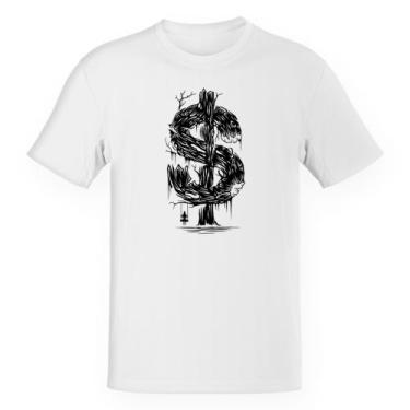 Imagem de Camiseta Baby Look  Cifrão àrvore e balanço - Alearts, EG