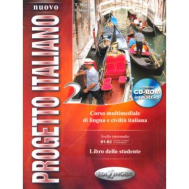Imagem de Nuovo Progetto Italiano 2 Libro Dello Studente Cdrom - EDILINGUA