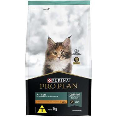 Imagem de Ração Purina Pro Plan kitten para gatos filhotes 1kg - NESTLÉ PURINA