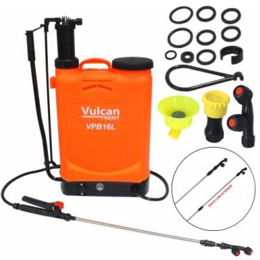 Imagem de Pulverizador Costal Vulcan Trent VP16L8A 8 Amperes 16 Litros à Bateria