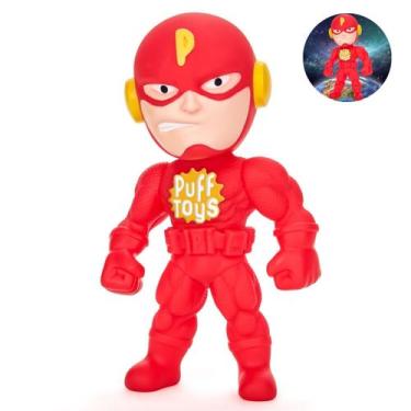 Imagem de Boneco de Brinquedo Running Man Super Herói Vinil Macio Puff - Puff To