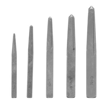 Imagem de Extrator de parafuso 5 peças, conjunto extrator de parafuso, conjunto extrator de parafuso, adequado para garantir a extração eficiente de fixadores danificados