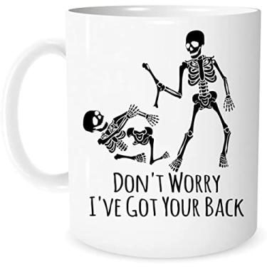 Imagem de Caneca I've Got Your Back - Caneca engraçada para quiropráticos - I've Got Your Back Cup - Presentes para colegas de trabalho, amigos, médicos - Caneca de café de 325 ml