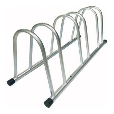 Imagem de Suporte Bike Bicicleta Bicicletário 3 Vagas Piso Chão - Moveraço, Prat