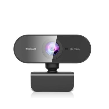 Imagem de WebCam Full HD 1080p com microfone Home Office Videoconferências - Premium