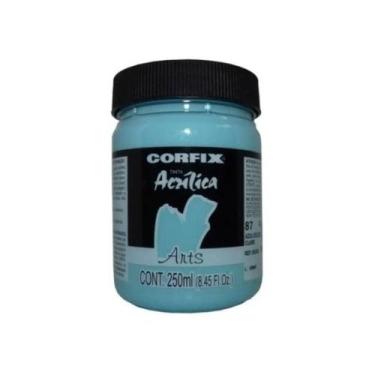 Imagem de Tinta Acrílica G1 Arts 087 Azul Celeste Claro 250ml Corfix, 087 - AZUL