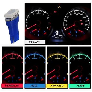 Imagem de Lâmpada T5 Pinguinho Painel Montana 6 Peças - NoBrand, AZUL