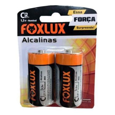 Imagem de Pilha Alcalina Foxlux, C, UN