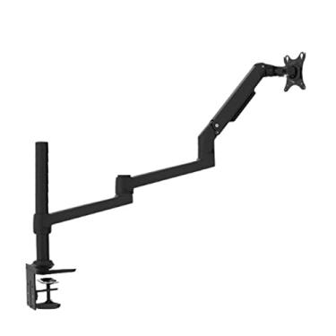 Imagem de Tela LCD 8013 Desktop Movimento Completo Três 38.1 cm"-81.3 cm 43.2 cm-96.5 cm Suporte de Monitor Mecânico Braço de Mola Monitor de Alumínio 1-10kg 3-11kg (Cor: 8013II 45 cm Preto) (8013ii 17 cm Preto