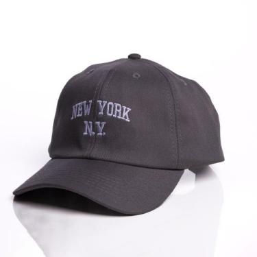 Imagem de Boné Ny New York Retro Basebol Aba Curva Masculino e Feminino Regulage