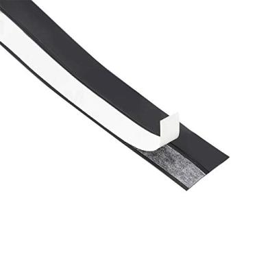 Imagem de Tira Autoadesiva de Vedação de Poeira Com Isolamento Acústico de Janela de Porta de 25 Mm para Redução de Ruído Doméstico (BLACK)
