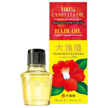 Imagem de Oshima Tsubaki Óleo De Camélia Japonês, Óleo De Semente De Camélia 100% Puro Para Cabelo, Rosto, Corpo, Unhas E Barba, Óleo Multiuso (2,03 Fl. Oz / 60 Ml) Versão Em Inglês.