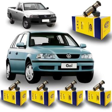 Imagem de Bico Injetor de Combústivel Kit com 4 Gol G3 / Parati G3 1.8/2.0 MI Ma