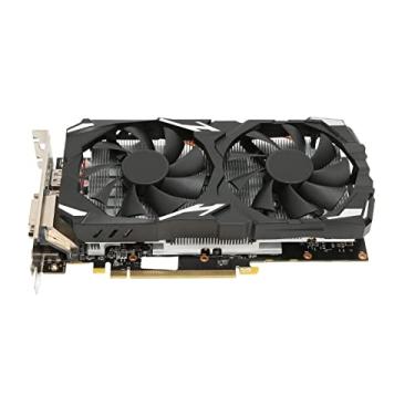 Imagem de Placa de vídeo RX 580 8GB GDDR5 256bit Suporte 8K 16 PCI Express 3.0, placa gráfica para jogos para PC com ventiladores duplos